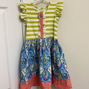 Eleanor Rose Rhonda dress size 6-7.